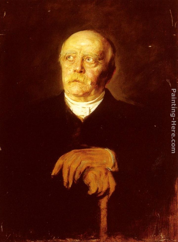 Franz von Lenbach Portrait Of Furst Otto von Bismarck